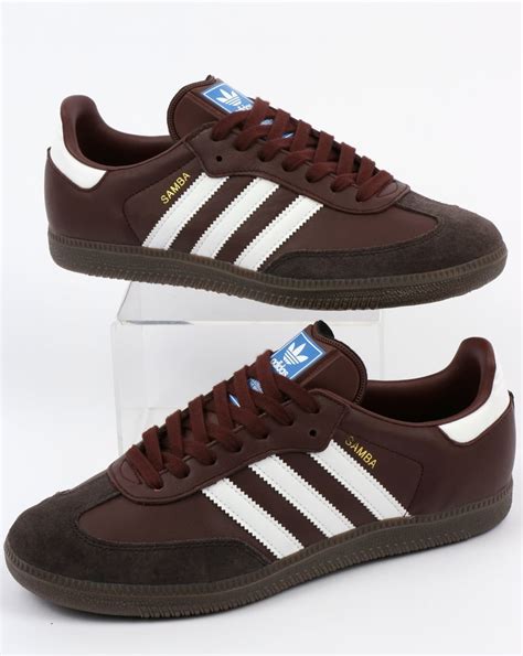 adidas samba donkerrood